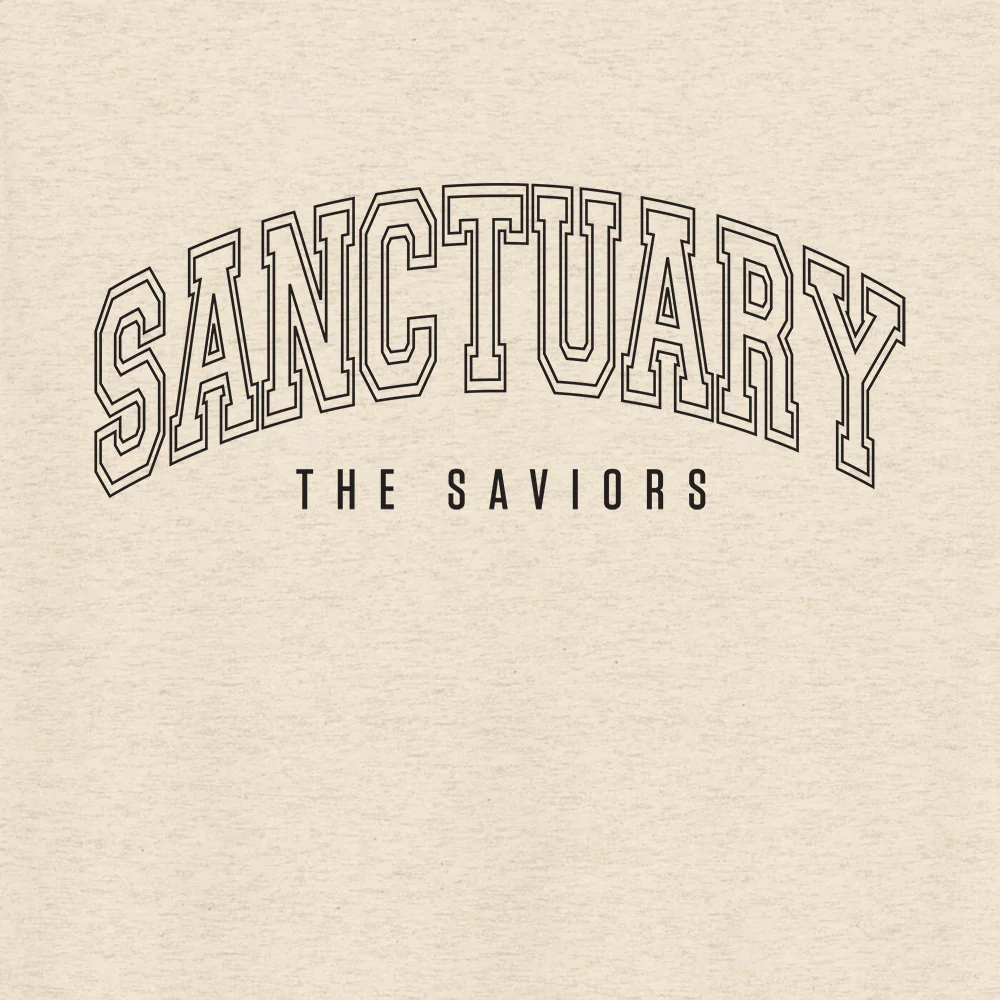 The Walking Dead Saviors Collegiate Adult Tri-Blend T-Shirt - Image 2