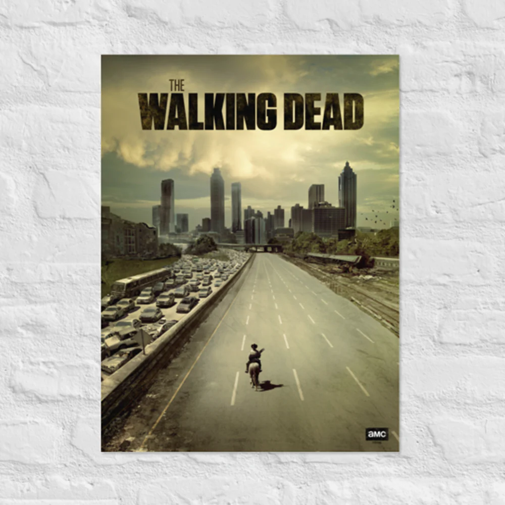 The Walking Dead Season 1 Key Art Premium Satin Poster - Image 2