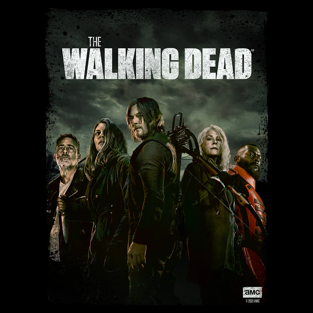 The Walking Dead Season 11A Key Art Adult Short Sleeve T-Shirt - Image 2