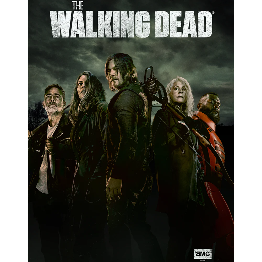 The Walking Dead Season 11A Key Art Sherpa Blanket - Image 2