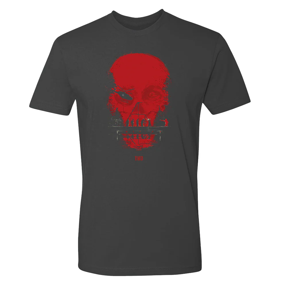 The Walking Dead Skull Adult Short Sleeve T-Shirt - Image 4