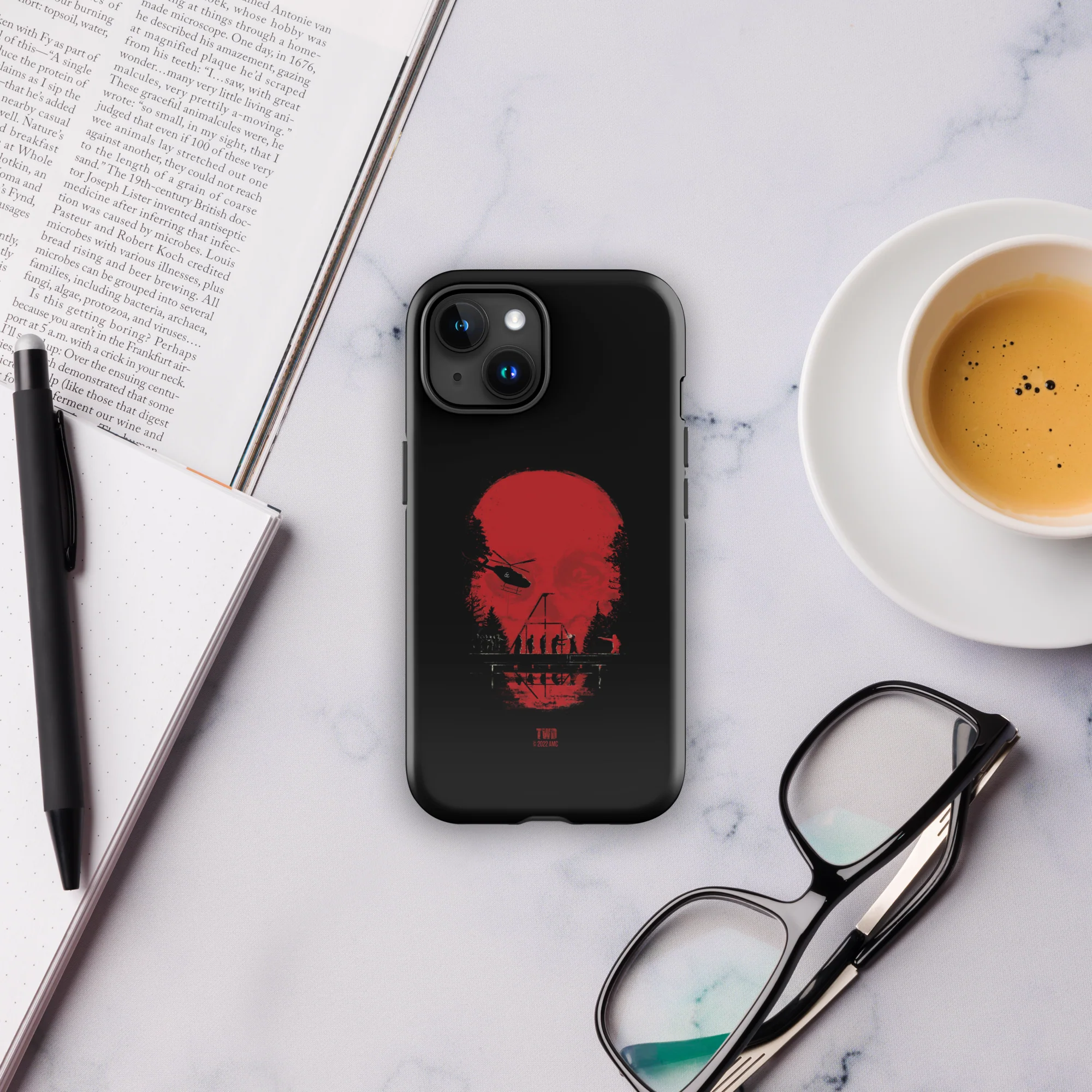The Walking Dead Skull Tough Phone Case - iPhone - Image 38