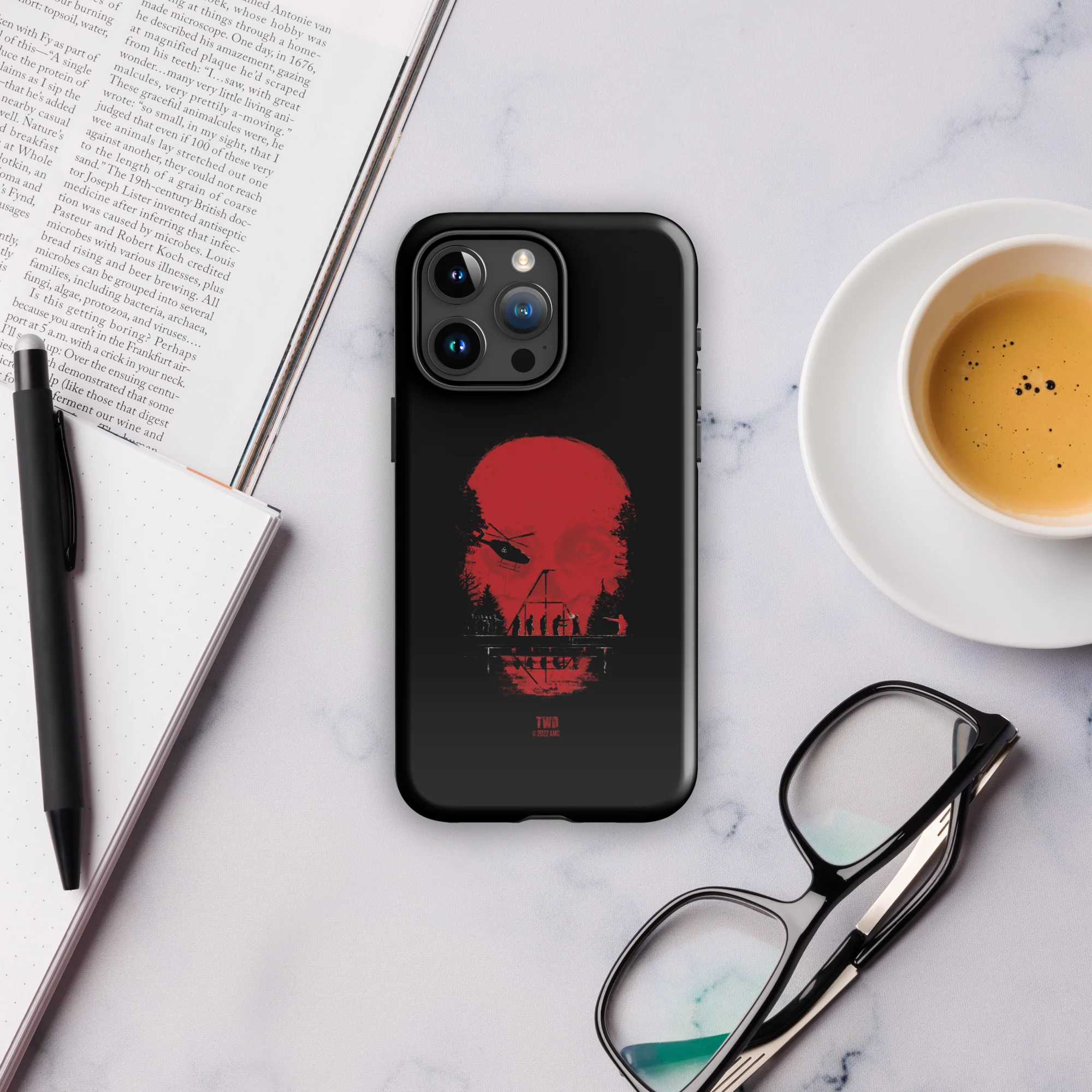 The Walking Dead Skull Tough Phone Case - iPhone - Image 47