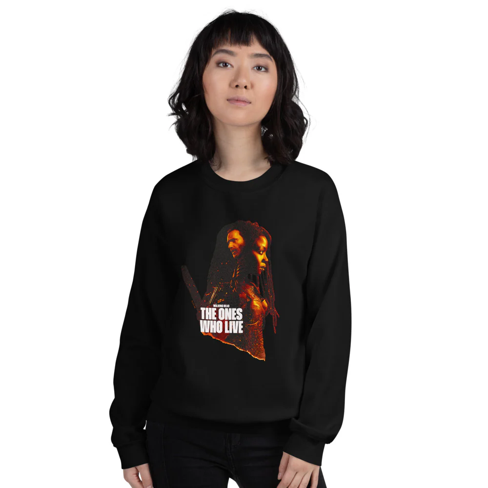 The Walking Dead: The Ones Who Live Michonne Crewneck Sweatshirt - Image 8