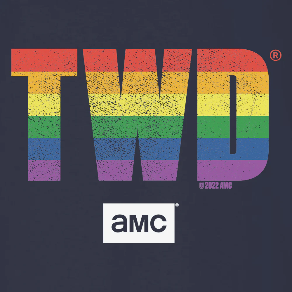 The Walking Dead TWD Pride Logo Adult Long Sleeve T-Shirt - Image 2