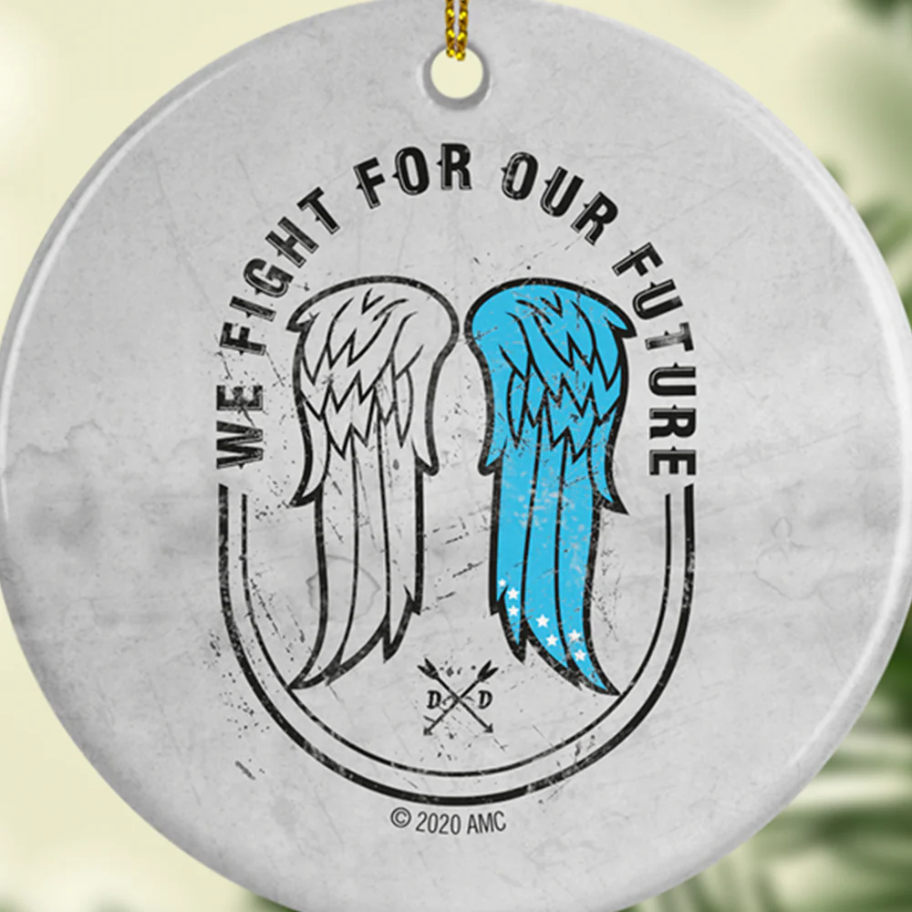 The Walking Dead Wings Double-Sided Ornament - Image 3